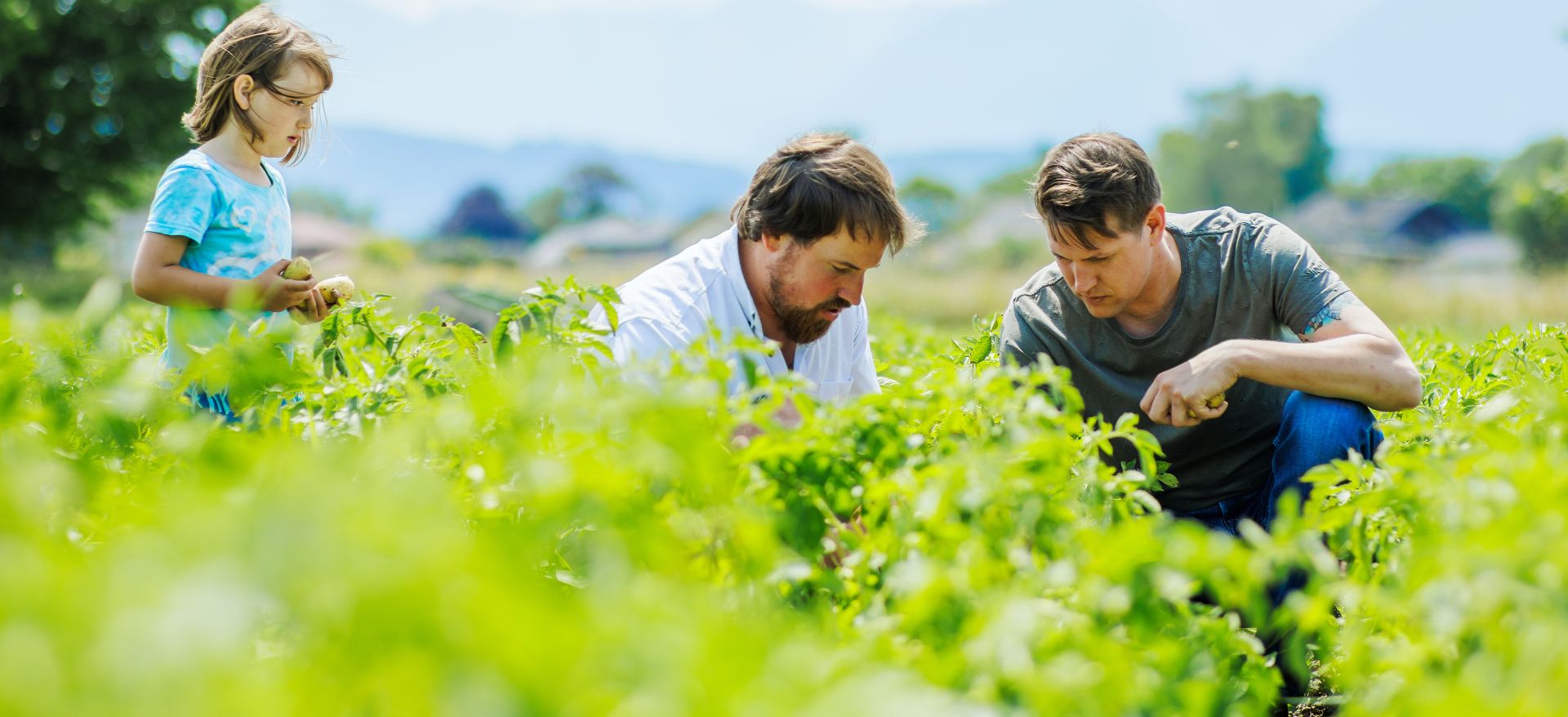 Michael Kühne, Lisilis Biohof und Dominic Mayer, Restaurant Hörnlingen Michael Kühne, Lisilis Biohof und Dominic Mayer, Restaurant Hörnlingen